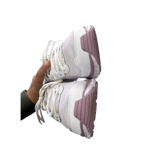 Under Armour Women's UA Charged Assert 10 Shoes, White/Pink, Size 10.5 - Picture 10 of 11